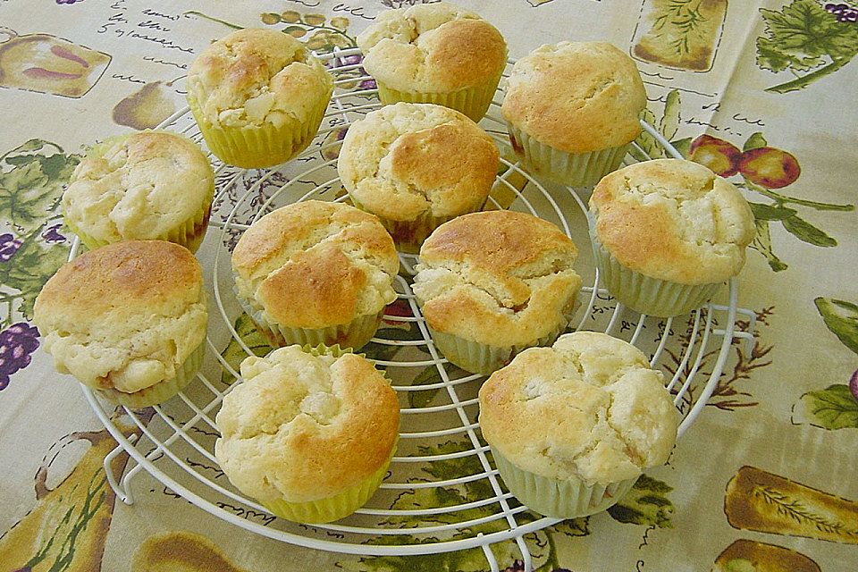 Preiselbeer - Birnen - Muffins