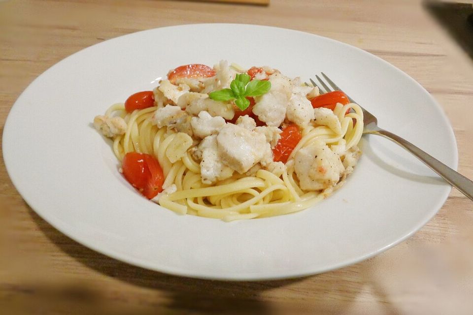 Mediterrane Fischpfanne