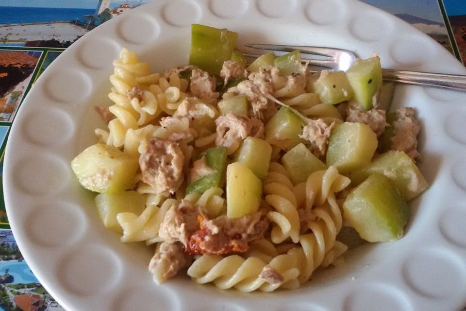 Zucchini-Thunfischpfanne