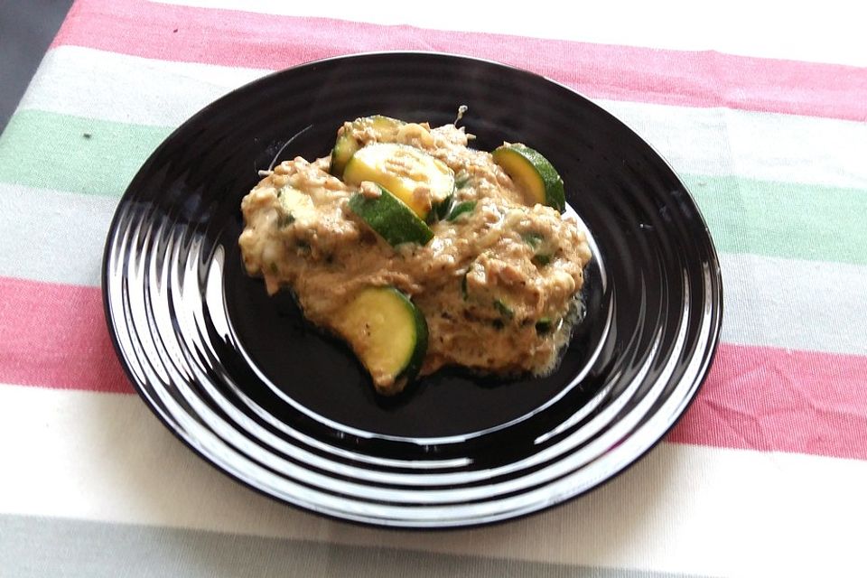 Zucchini-Thunfischpfanne