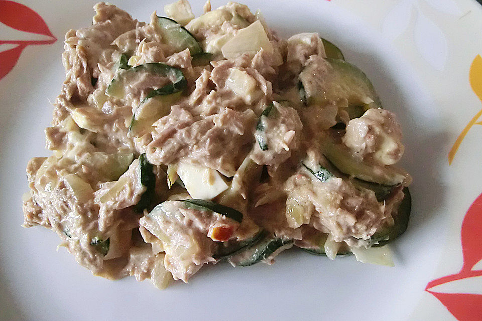 Zucchini-Thunfischpfanne