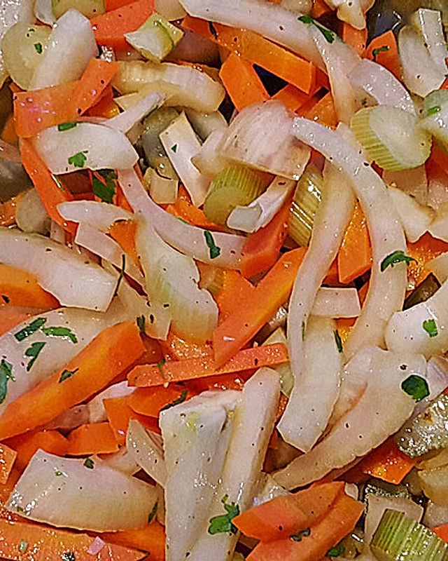 Fenchel - Karottengemüse