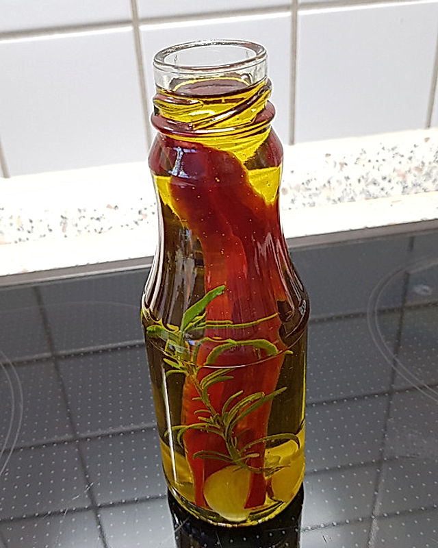 Knoblauch - Peperoniöl