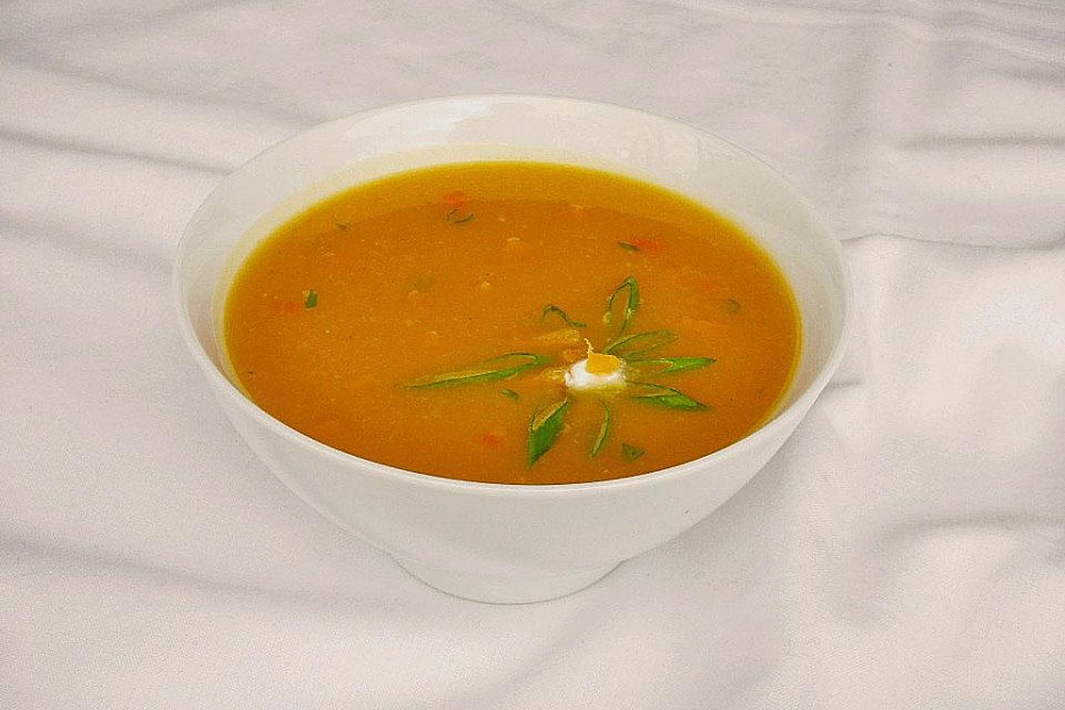 Süßkartoffelsuppe