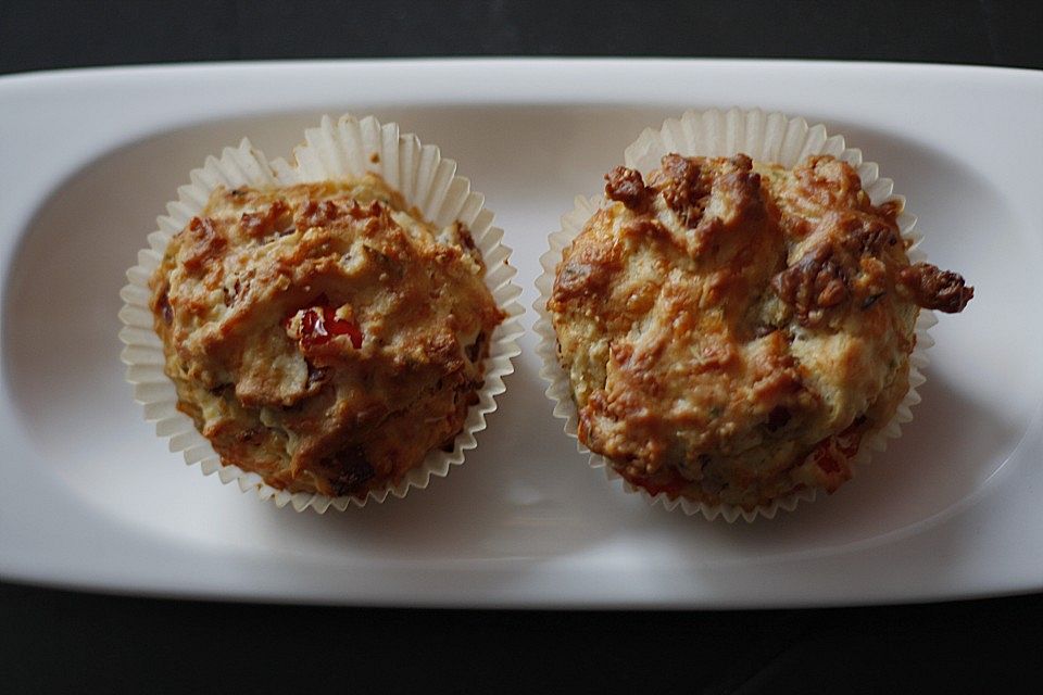 Paprika - Salami - Muffins