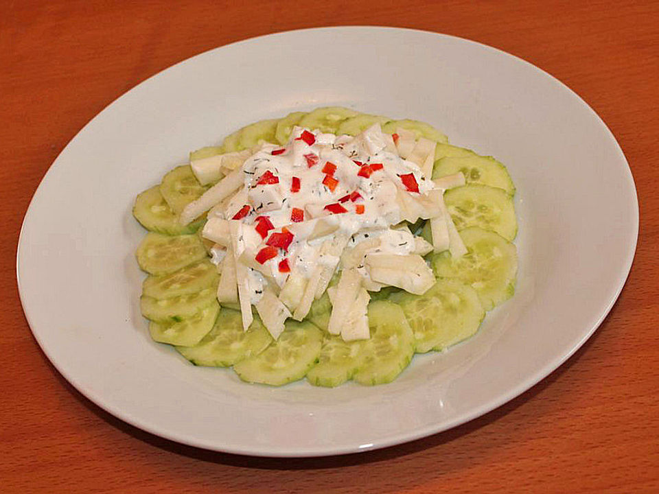 Kohlrabi - Gurken - Salat von kaya1307| Chefkoch