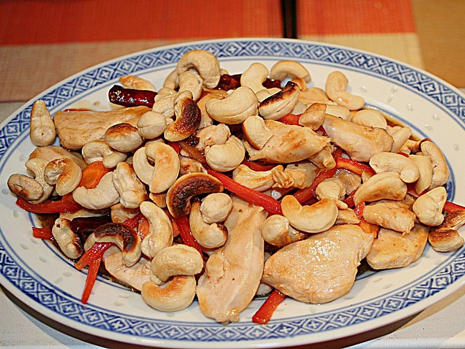 Huhn mit Cashewnüssen von feuervogel| Chefkoch