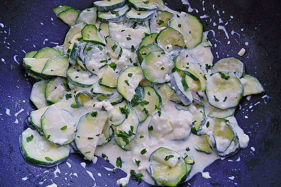 Zucchini - Feta - Gemüse