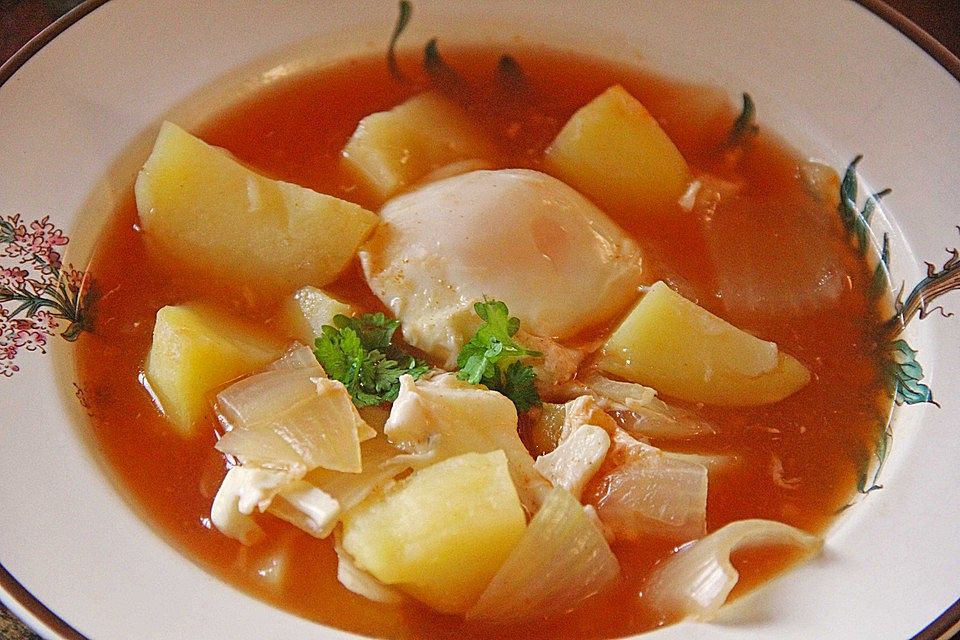 Kanarische Kartoffelsuppe