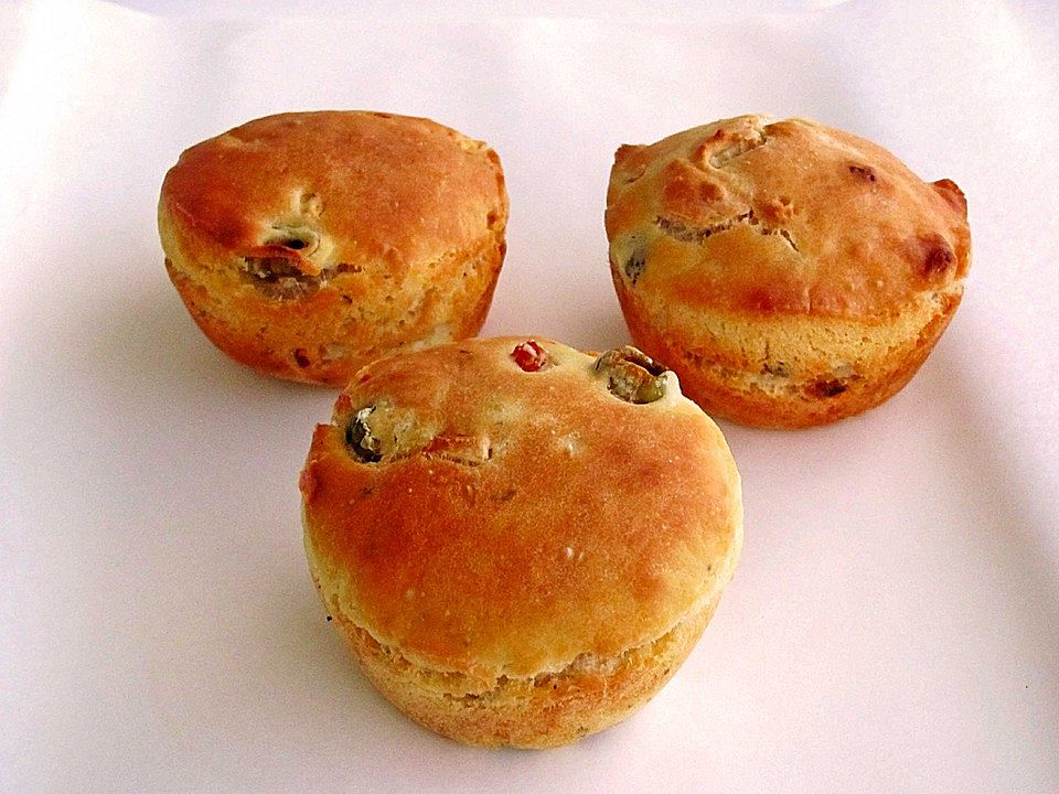 Mediterrane Muffins von martinschen| Chefkoch