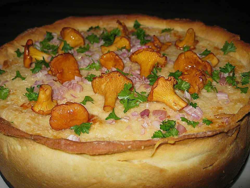 Pfifferlings Pie Mit Hackfleisch Von Tickerix Chefkoch