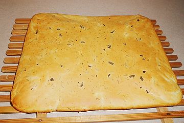 Fladenbrot mit Knoblauch und Käse