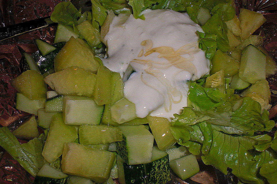 Melonen - Gurken - Salat