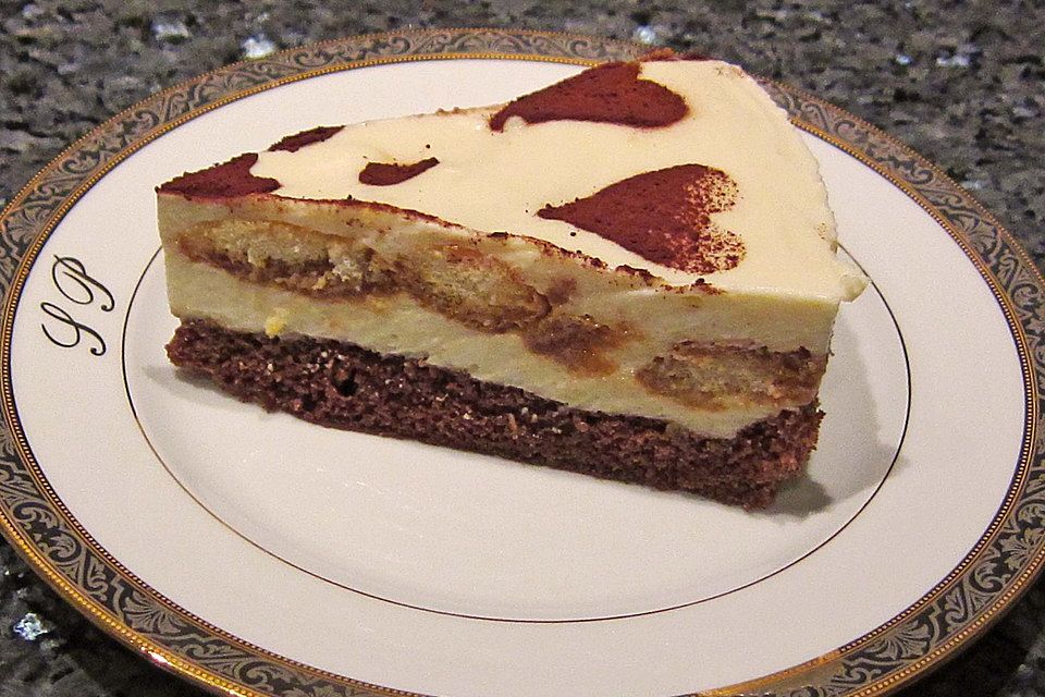 Manus leichte Tiramisu -Torte