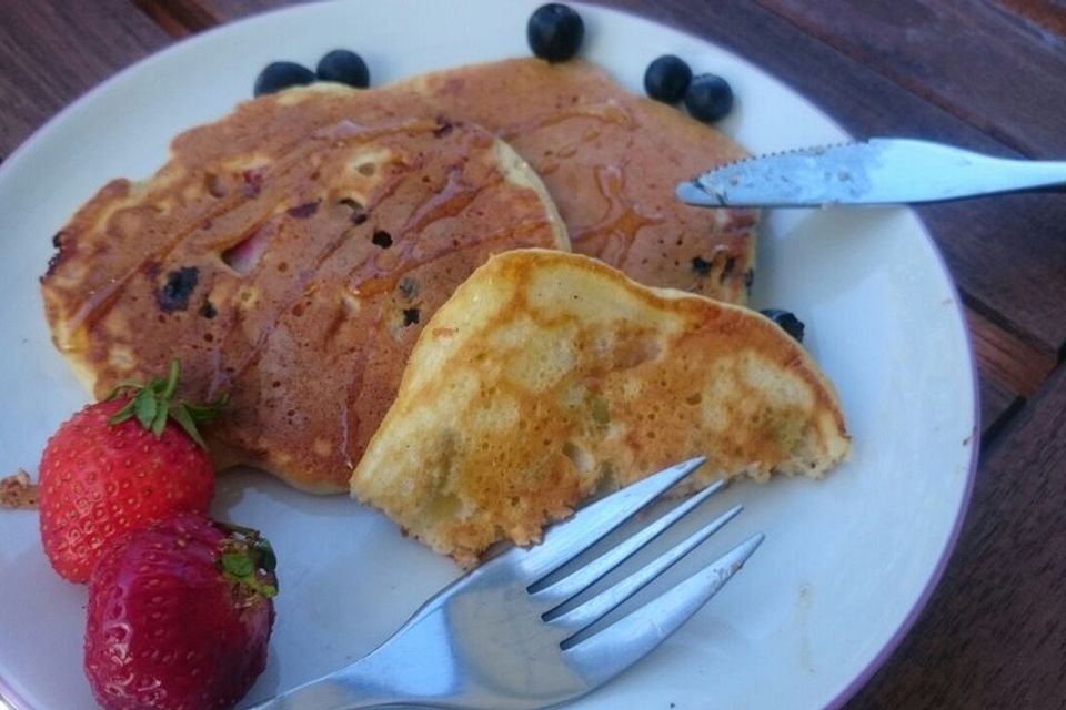 Dicke Obst-Pfannkuchen