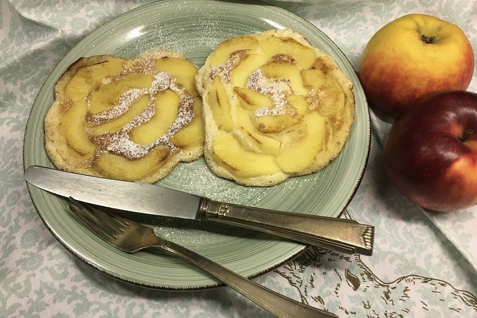 Dicke Obst-Pfannkuchen