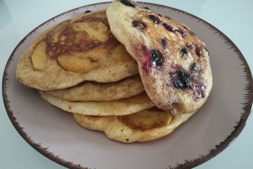 Dicke Obst-Pfannkuchen