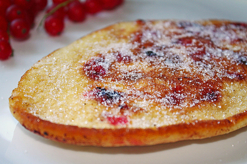 Dicke Obst-Pfannkuchen