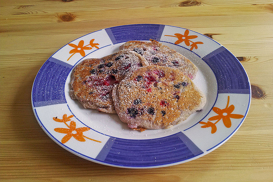 Dicke Obst-Pfannkuchen