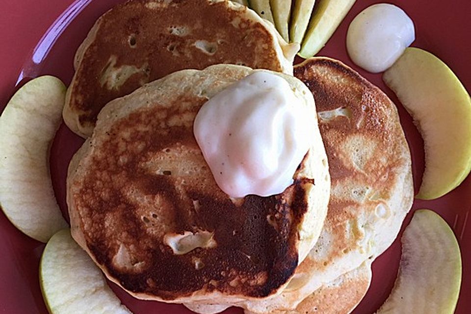 Dicke Obst-Pfannkuchen