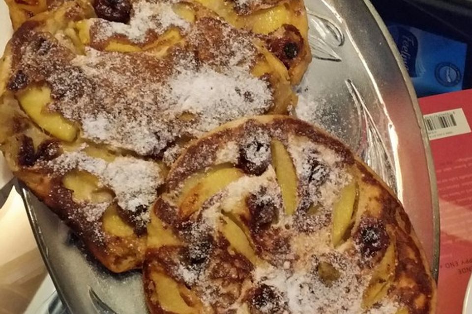 Dicke Obst-Pfannkuchen