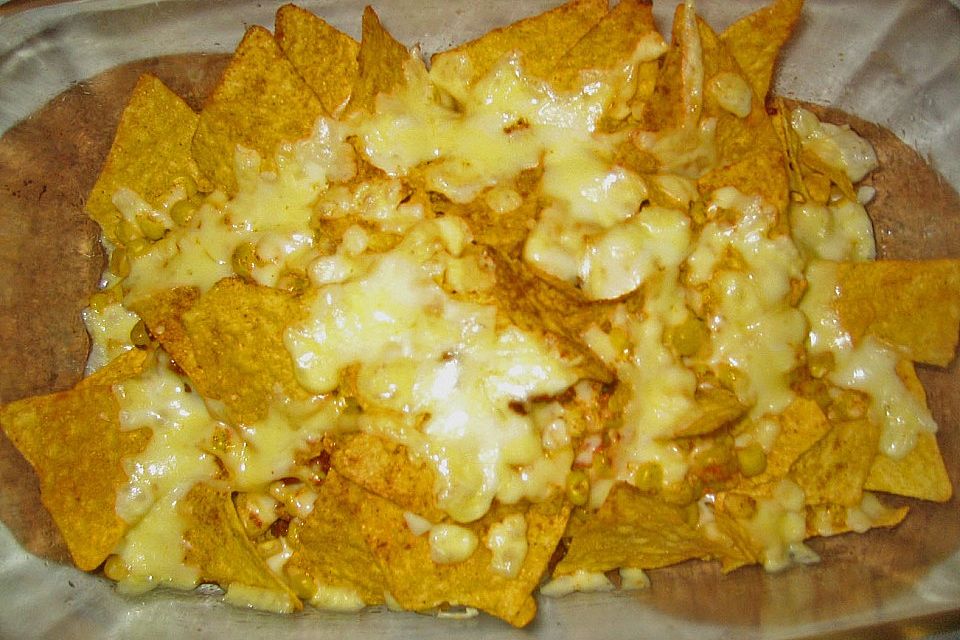 Überbackene Tortilla Chips