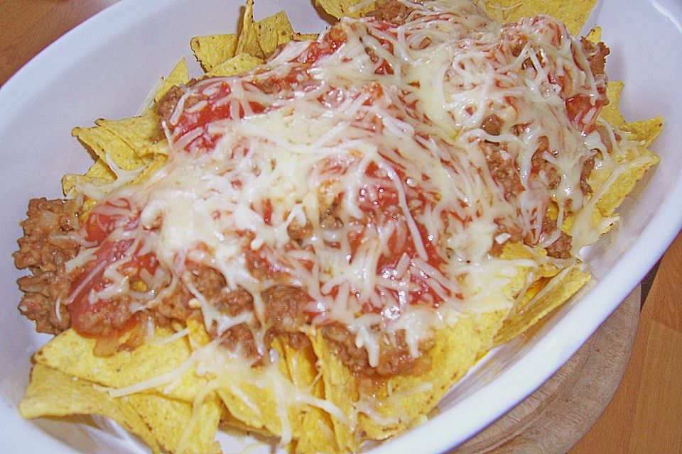 Überbackene Tortilla Chips