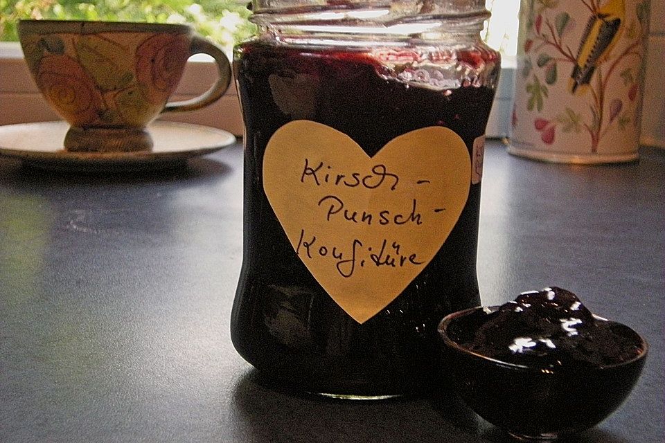 Kirsch - Punsch - Konfitüre