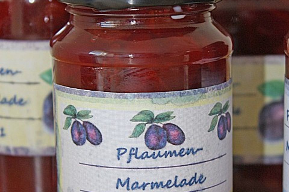 ma-jas Pflaumenmarmelade