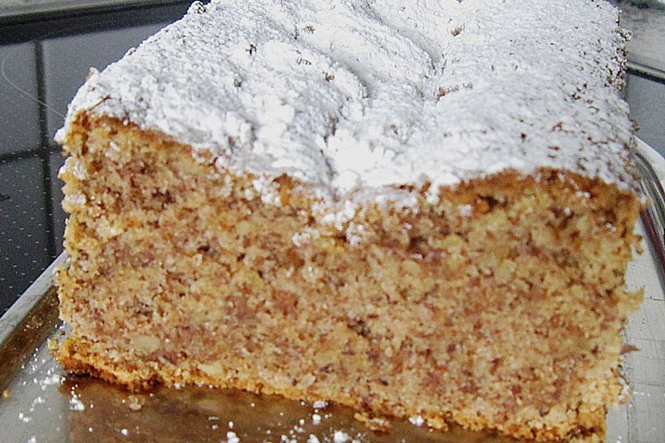 Walnuss - Haselnuss - Kuchen