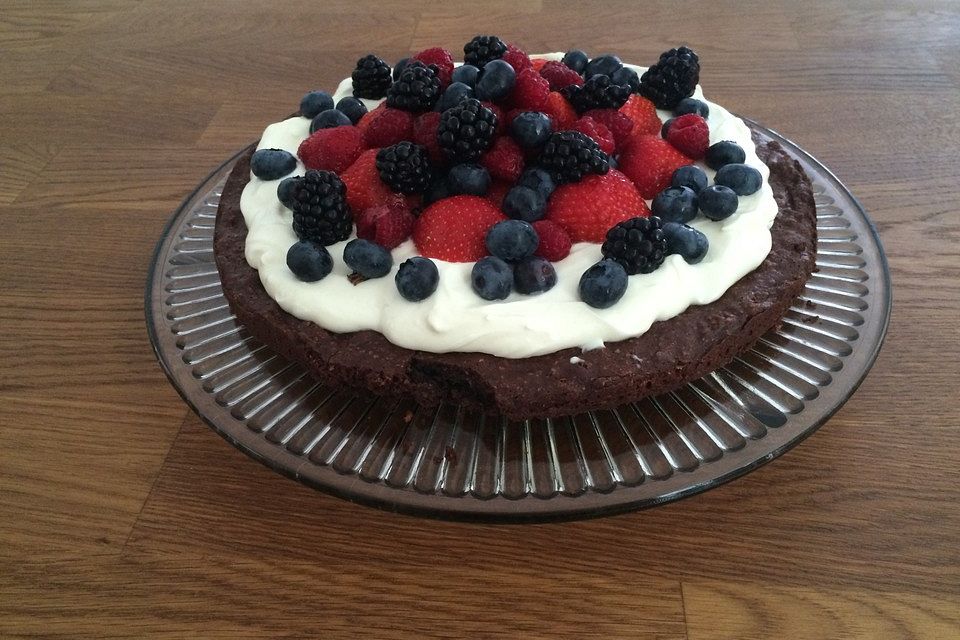 Beerentorte mit Mascarpone