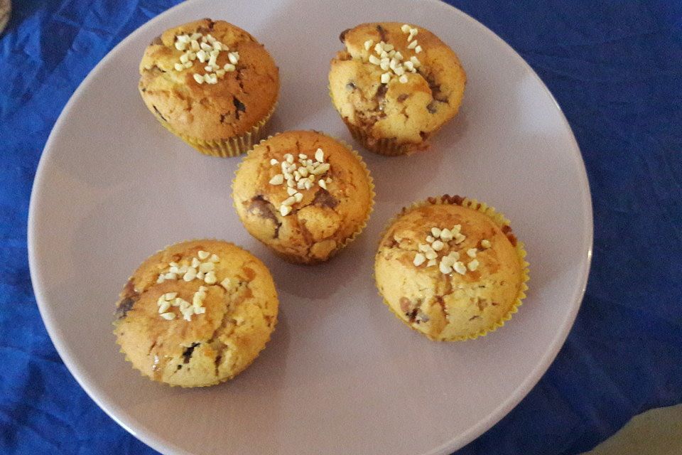 Karamell-Toffee-Muffins