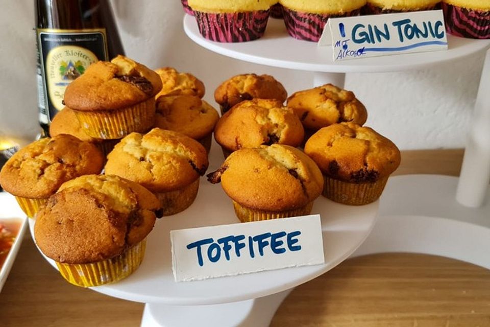 Karamell-Toffee-Muffins