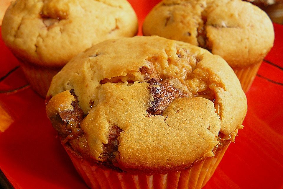 Karamell-Toffee-Muffins