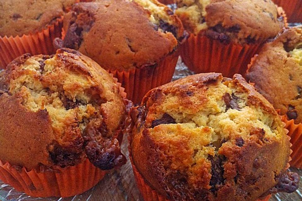 Karamell-Toffee-Muffins