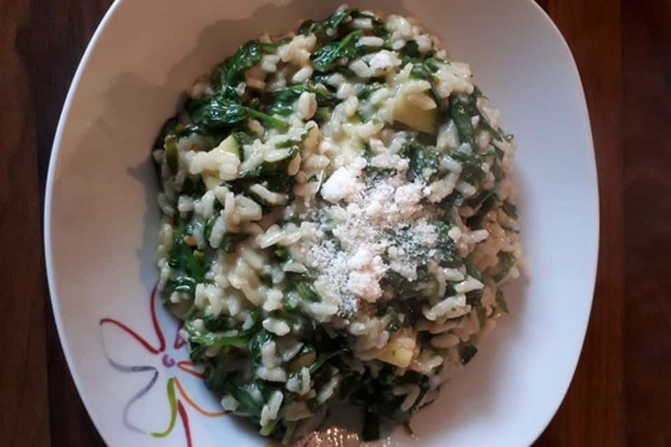 Spinat-Risotto