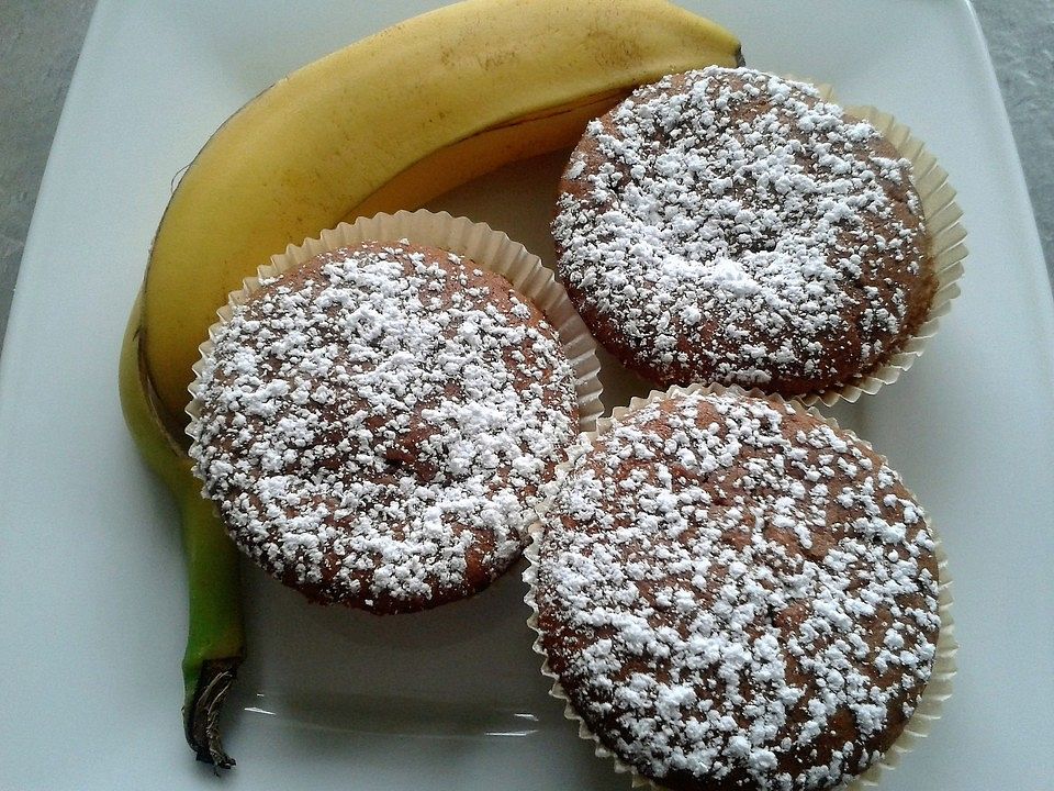 Schokoladige Bananenmuffins von lady_muffinella| Chefkoch