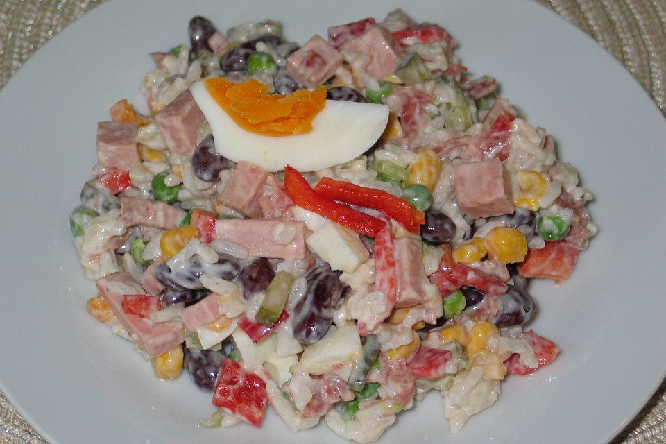 Mexikanischer Reissalat