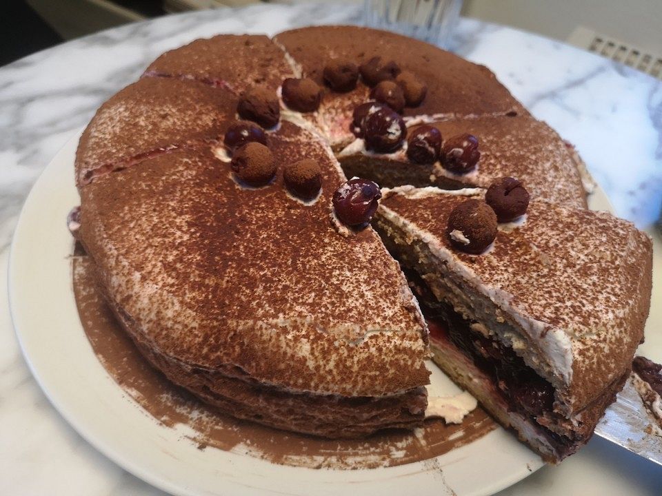 Kirsch Mascarpone Torte Von Susannemsb Chefkoch 