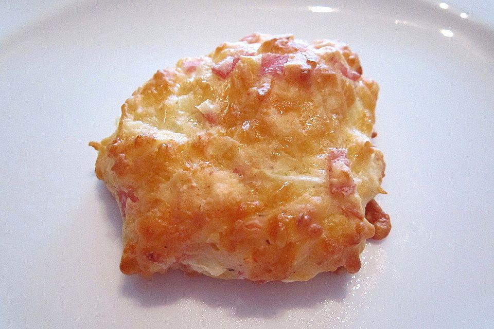 Ham and Cheese Puffs