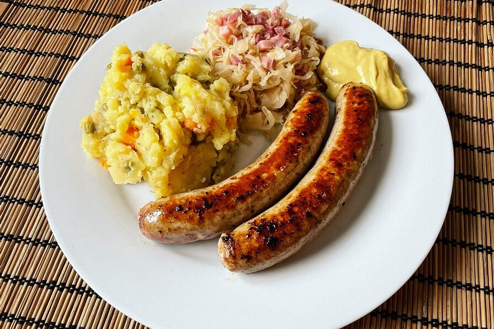 Rostbratwurst Thüringer Art