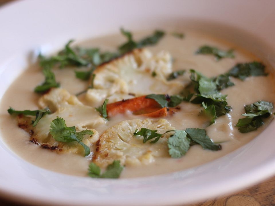 Blumenkohl - Kokos - Suppe von plumbum| Chefkoch