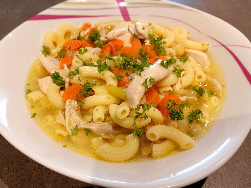 Hühnersuppe mit Ingwer und Zitrone von El_Fuego| Chefkoch