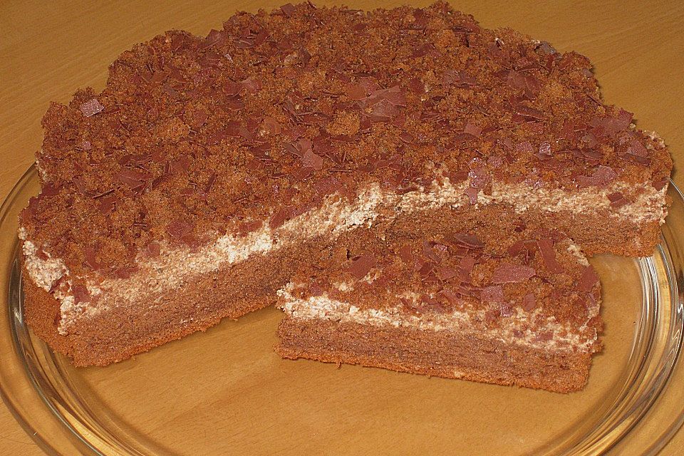 Kaffee - Schoko - Sahne Torte