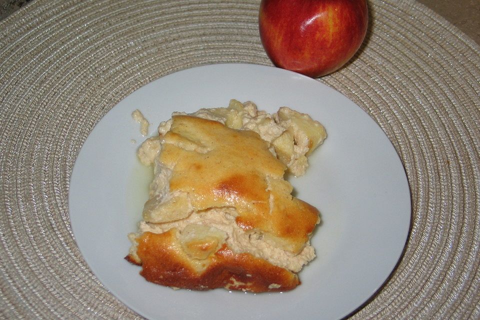 Apfel - Mascarpone - Gratin