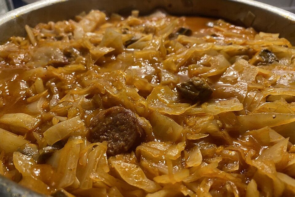 Bigos nach Großmutters Rezept aus Elbing