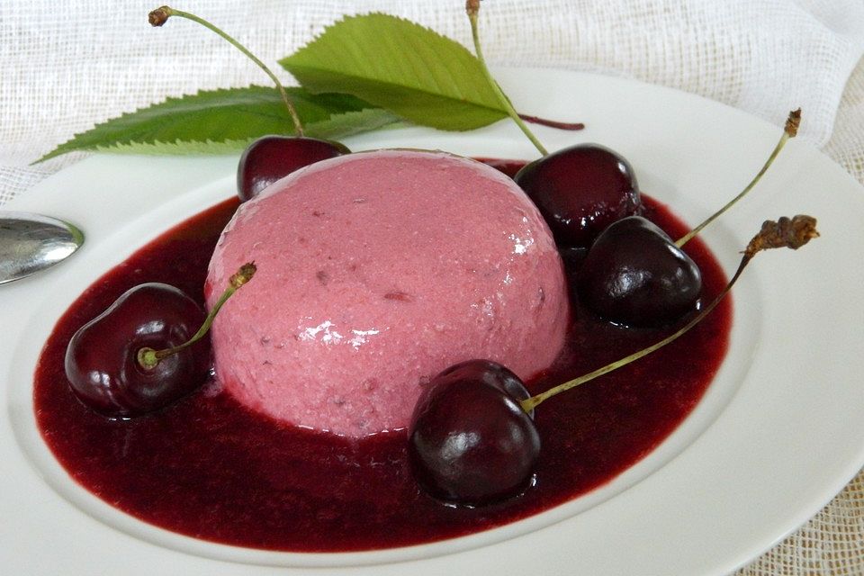 Kirschen - Panna Cotta