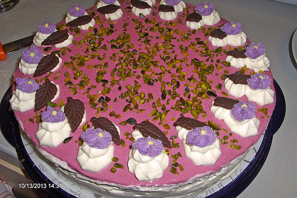 Brombeer - Quark - Torte