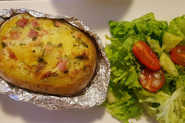 Ofenkartoffeln mit herzhafter Füllung von Aprilkaetzchen| Chefkoch