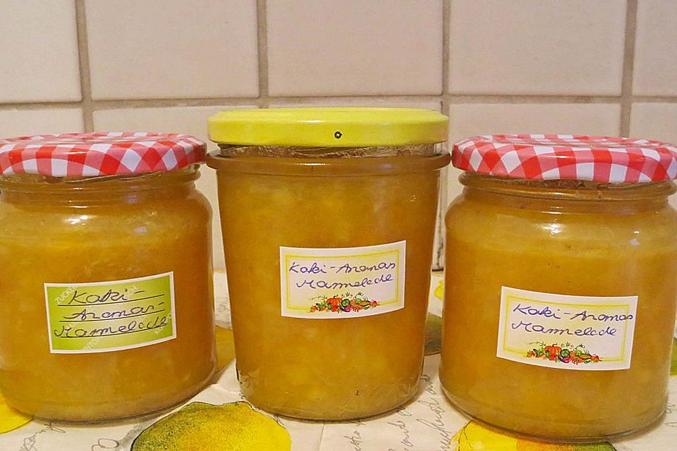 Kaki - Ananas - Marmelade